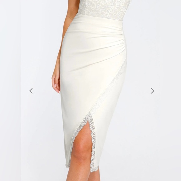 POPILUSH Shapewear Sculpting Slimming Midi Skirt - NWT - Picture 2 of 9